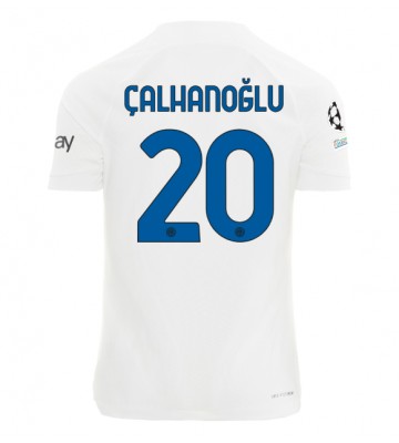 Inter Milan Hakan Calhanoglu #20 Segunda Equipación 2023-24 Manga Corta